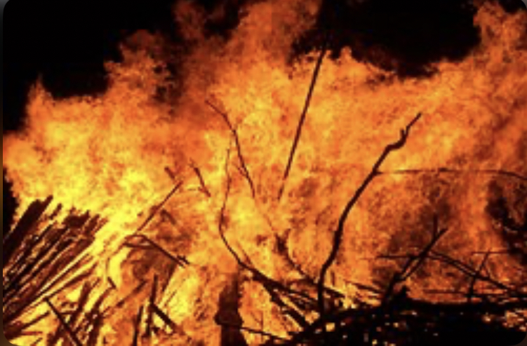 ताप्लेजुङमा चार घर जलेर नष्ट