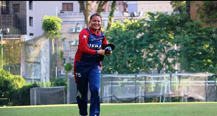 राष्ट्रिय महिला क्रिकेट कप्तान रुविनालाई अभिनन्दन