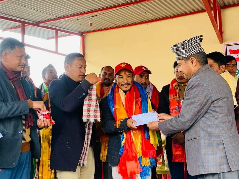 प्रदेश सभा क्षेत्रीय सचिवमा दावा फेन्चु लामा निर्विरोध निर्वाचित
