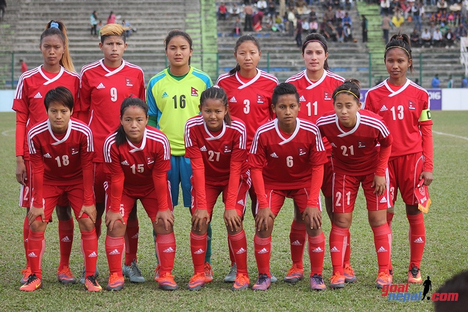साफ महिला फुटबल च्याम्पियनसिप : नेपालले भूटानको सामना गर्ने